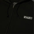Load image into Gallery viewer, HUF Stretch Zip Hood Black