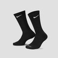 Load image into Gallery viewer, Nike Everyday Plus Cushioned Socks Black / White (6 pairs)