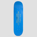 Load image into Gallery viewer, Sci-Fi Fantasy 8.5 Neoliberal Hellscape Skateboard Deck Blue