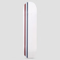 Load image into Gallery viewer, Skateboard Cafe 7.75 Stripe Skateboard Deck Cream / Burgundy / White / Navy