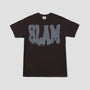 Slam City Skates College T-Shirt Black / Black