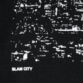 Load image into Gallery viewer, Slam City Skates Skyline Hood Black