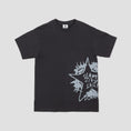 Load image into Gallery viewer, Slam City Skates Swank Star T-Shirt Black / Grey