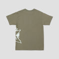 Load image into Gallery viewer, Slam City Skates Swank Star T-Shirt Military Green / Green
