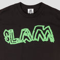 Load image into Gallery viewer, Slam City Skates Young Team T-Shirt Black / Green