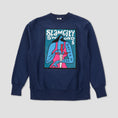 Load image into Gallery viewer, Slam x Parra Swords Crew Navy