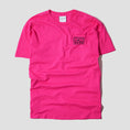 Load image into Gallery viewer, Skateboard Cafe 45 T-Shirt Pink / Black