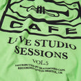 Load image into Gallery viewer, Skateboard Cafe 45 T-Shirt Lime / Black