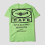 Skateboard Cafe 45 T-Shirt Lime / Black