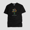 Load image into Gallery viewer, Skateboard Cafe Bouquet T-Shirt Black