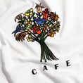 Load image into Gallery viewer, Skateboard Cafe Bouquet T-Shirt White