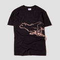 Load image into Gallery viewer, Skateboard Cafe Catch Me If You Can T-Shirt Black