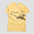 Load image into Gallery viewer, Skateboard Cafe Catch Me If You Can T-Shirt Banana Yellow