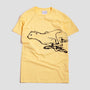 Skateboard Cafe Catch Me If You Can T-Shirt Banana Yellow