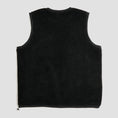 Load image into Gallery viewer, Skateboard Cafe Sherpa Fleece Vest Black