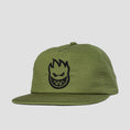Load image into Gallery viewer, Spitfire Bighead Cap Olive Ripstop / Black Embroidered