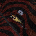 Load image into Gallery viewer, Spitfire Classic 87 Swirl Fleece Jacket Black / Dark Red