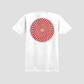 Load image into Gallery viewer, Spitfire Classic Swirl Overlay T-Shirt White