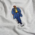 Load image into Gallery viewer, Skateboard Cafe Suited Embroidered Crew Heather Grey