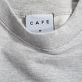 Load image into Gallery viewer, Skateboard Cafe Suited Embroidered Crew Heather Grey