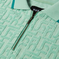 Load image into Gallery viewer, Huf Tether Jacquard Shortsleeve Terry Top Jade