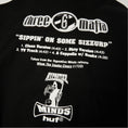 Load image into Gallery viewer, HUF Three 6 Mafia Hoodie Black