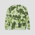 Load image into Gallery viewer, HUF Tie Dye 89 Logo Crew Green