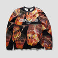 Load image into Gallery viewer, HUF Three 6 Mafia Torched Longsleeve Thermal Multi