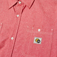 Load image into Gallery viewer, HUF Total Eclipse Chambray Shirt Red