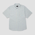 Load image into Gallery viewer, HUF Total Eclipse Shortsleeve Plaid Shirt Light Blue