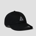 Load image into Gallery viewer, HUF TT Logo 6 Panel CV Hat Black / White
