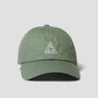 HUF TT Logo 6 Panel CV Hat Sage / White