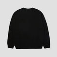Load image into Gallery viewer, HUF Triple Triangle Embroidered Crew Black / Grey