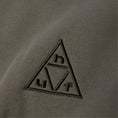 Load image into Gallery viewer, HUF Triple Triangle Embroidered Crew Dark Earth / Brown