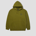Load image into Gallery viewer, HUF Triple Triangle Pullover Hoodie Olive / Black