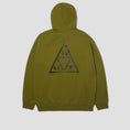 Load image into Gallery viewer, HUF Triple Triangle Pullover Hoodie Olive / Black