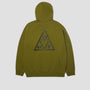 HUF Triple Triangle Pullover Hoodie Olive / Black
