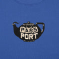 Load image into Gallery viewer, Passport Teapot Embroidery Sweater Royal Blue