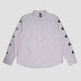 Load image into Gallery viewer, Token Tuff Stuff Striped Shirt Purple / White