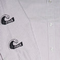 Load image into Gallery viewer, Token Tuff Stuff Striped Shirt Purple / White