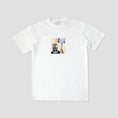 Load image into Gallery viewer, Skateboard Cafe Urban Shapeshifting Reptilian T-Shirt White