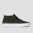 Load image into Gallery viewer, Vans Skate Authentic Mid Skate Shoes Obsidian Fern