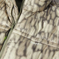 Load image into Gallery viewer, HUF 89 Tyvek Puffer Jacket Warped Camo
