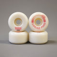 Load image into Gallery viewer, Wayward 54 mm 101a Lucas Puig Funnel Pro Skateboard Wheels White / Pink