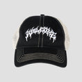 Load image into Gallery viewer, Welcome Barb Hat Black / White