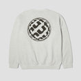 Load image into Gallery viewer, HUF Wide Angle Crew Heather Grey