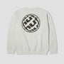 HUF Wide Angle Crew Heather Grey