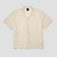 Load image into Gallery viewer, Huf World Tour Shortsleeve Lace Shirt Ivory