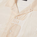 Load image into Gallery viewer, Huf World Tour Shortsleeve Lace Shirt Ivory