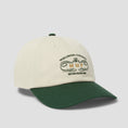 Load image into Gallery viewer, HUF Worldwide Clothiers 6 Panel Cv Hat Forest Green